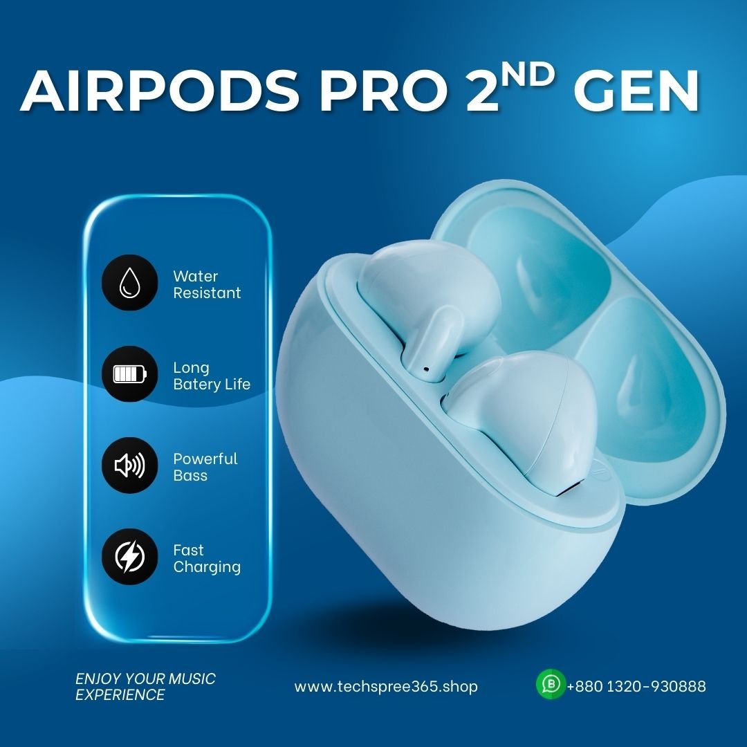 AirPods Pro 2nd generation USB-C (ANC )First Mastercopy