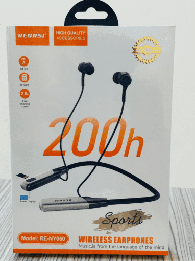 200H RENY060 Bluetooth Neckband – Best Premium Wireless Neckband in Bangladesh - Image 3